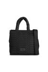 Markberg - Taske - VikaMBG Bag Snake Quilt - Black w/Black