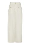 Neo Noir - Bukser - Massie Structure Pants - Off White (Levering midt april)