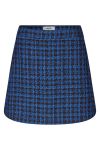 MbyM - Nederdel - Pelian-M - Blue Houndstooth