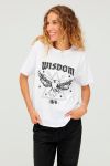 MbyM - T-shirt - Wisdom-M - White