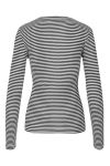 MbyM - Bluse - Lilita - Black Sugar Stripe