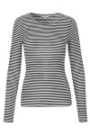 MbyM - Bluse - Lilita - Black Sugar Stripe