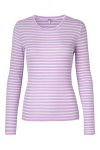 MbyM - Bluse - Lilita - Lavender Sugar Pink Stripe