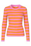 MbyM - Bluse - M-Turbanova - Apricot Pink Stripe