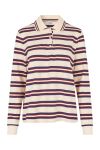 MbyM - Bluse - Polla-M - Navy/Bordeaux Stripes