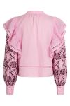 MbyM - Bluse - Raylan-M - Pink Burgundy Embroidery