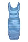 MbyM - Kjole - Dovile-M - True Blue Sugar Stripe