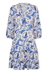 MbyM - Kjole - Rigny-M - Romola Print Nude Blue