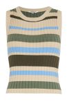 MbyM - Top - Jemima-M - Oyster Stripe