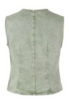 MbyM - Vest - Flana-M Iguana - Green Wash