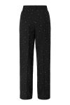 Pieces - Bukser - Michelle Rhinestone HW Pant - Black