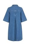 Global Funk - Kjole - Mira-G - Midt Blue Stripe