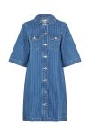 Global Funk - Kjole - Mira-G - Midt Blue Stripe