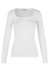 Modström - Bluse - Toxie LS Top - Off White