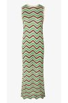 Modström - Kjole - CaryMD Dress - Green Sorbet Stripe