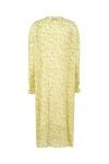 Modström - Kjole - CruzMD Print Dress - Aqua Yellow Flower