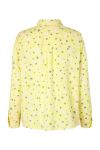 Modström - Skjorte - CupidMD Print - Aqua Yellow Flower