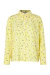 Modström - Skjorte - CupidMD Print - Aqua Yellow Flower