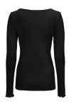 Modström - Bluse - Issy LS T-shirt - Black