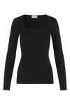 Modström - Bluse - ToxieMD LS Top - Black