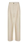 Modström - Bukser - IsabelMD Pants - Summer Sand Pinstripe
