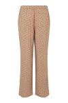 Modström - Bukser - Talle Print Pants - Camel Polka