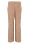 Modström - Bukser - Talle Print Pants - Camel Polka