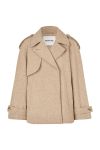Modström - Jakke - EsmundMD Twill Jacket - Beige Twill Melange