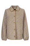 Modström - Jakke - Tonni Print Jacket - Camel Tulip