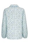 Modström - Jakke - Tonni Print Jacket - Blue Tulip