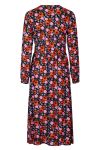 Modström - Kjole - BonMD Long Print Dress - Flower Blush