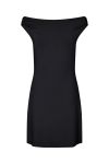 Modström - Kjole - HimaMD Off-shoulder Dress - Black 