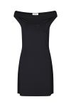 Modström - Kjole - HimaMD Off-shoulder Dress - Black 