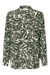 Modström - Skjorte - Fern Print Shirt - Ocean Fleur
