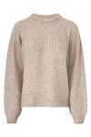 Modstrom - Strik - Truce o-neck - Beige Melange