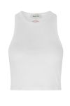 Modström - Top - Pernille Crop Top - White