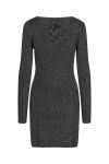 Modström - Kjole - LuckyMD Dress - Dark Silver