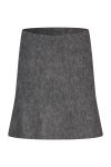 Modström - Nederdel - KaneMD skirt  Dark Grey Melange