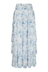 Neo Noir - Nederdel - Morris Fleur Skirt - Blue Floral (Levering midt april)