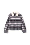 Noella - Bluse - N-Merryll Knit - Delissa Grey Stripe