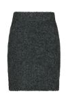 Neo Noir - Nederdel - Naria Fluffy Knit Skirt - Antracit