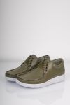 Nature - Sko - Anna Leather - Dusty Green