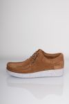 Nature - Sko - Anna Suede Rubber Sole - Toffee