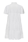 JDY - Kjole - Naya S/S Shirt Dress - Cloud Dancer