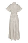 Neo Noir - Kjole - Nellie Wide Stripe Dress - Ivory (Levering midt april)