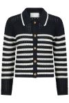 Neo Noir - Cardigan - Effie Knit Cardigan - Navy