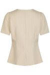 Neo Noir - Bluse - Jules Pinstriped Blouse - Sand