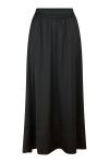 Neo Noir - Nederdel - Lenni Smooth Satin Skirt - Black