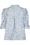 Neo Noir - Bluse - Roella Graphic Fade Blouse - Light Blue