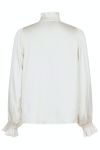 Neo Noir - Bluse - Brielle Satin Blouse - Off White